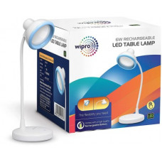 Deals, Discounts & Offers on  - WIPRO 6W Re-chargeable LED Table Lamp Lantern Emergency Light(White)