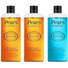 Deals, Discounts & Offers on  - Pears Pure & Gentle Shower Gel 250 ml (Pack of 2) + Soft & Fresh Shower Gel 250 ml(3 x 83.33 ml)