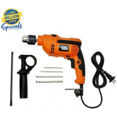 Deals, Discounts & Offers on  - Black & Decker Impact KR554RE Pistol Grip Drill(13 mm Chuck Size, 550 W)