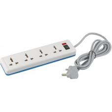 Deals, Discounts & Offers on  - HAVELLS Spikestar 4+1 Spikegaurd ( 2 mtr) 4 Socket Extension Boards(White)