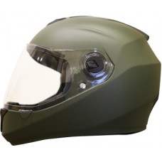 Deals, Discounts & Offers on  - Steelbird SBH-11 ZOOM Motorbike Helmet(MAT BATTLE GREEN)