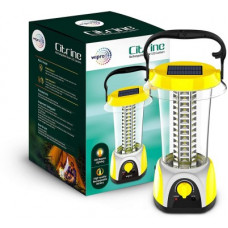 Deals, Discounts & Offers on  - WIPRO Citrine Rechargable Solar LED Lantern Lantern Emergency Light(Yellow)