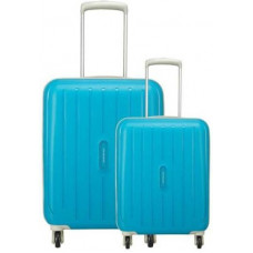 Deals, Discounts & Offers on  - ARISTOCRATHard Body Set of 2 Luggage - Photon Strolly Set 55+65 360 Tbl - Teal