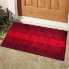 Deals, Discounts & Offers on  - STATUS Nylon Door Mat(Red, Medium)