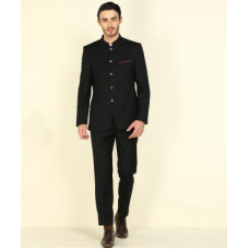 Deals, Discounts & Offers on  - [Size 40, 42] PARK AVENUEBandhgala Suit Solid Men Suit