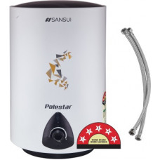 Deals, Discounts & Offers on Home Appliances - Sansui 25 L Storage Water Geyser With Pipes (Polestar, Sheen White)