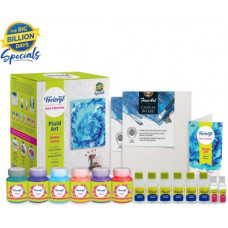 Deals, Discounts & Offers on Accessories - Fevicryl Pidilite Fluid Art Kit, DIY Acrylic Art Kit
