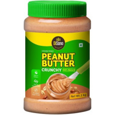 Deals, Discounts & Offers on Food and Health - DiSano All Natural Peanut Butter (Crunchy Unsweetened) 1 kg