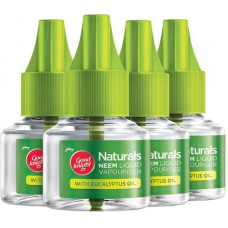 Deals, Discounts & Offers on  - Good Knight Naturals Pack of 4 Refill Mosquito Vaporiser Refill(4 x 45 ml)