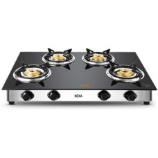 Deals, Discounts & Offers on  - Greenchef Nexa Glass Manual Gas Stove(4 Burners)