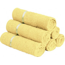 Deals, Discounts & Offers on  - Story@home 6 Piece Cotton Bath Linen Set(Yellow, Pack of 6)