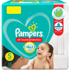 Deals, Discounts & Offers on Baby Care - Pampers Diaper Pants Lotion with Aloe Vera - S(16 Pieces)