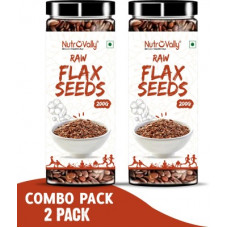 Deals, Discounts & Offers on Food and Health - NutroVally Flax Seeds for Weight Loss ,Rich in Fiber, Omega 3 and Protein with Healthy Heart Flax Seed