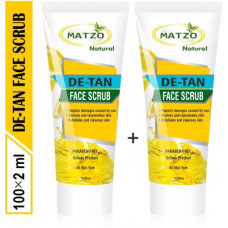 Deals, Discounts & Offers on  - Matzo Natural De-Tan Face Scrub, SLS Free Paraben Free, Face Scrub(200 ml)
