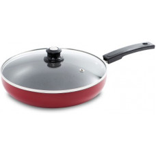 Deals, Discounts & Offers on Cookware - Flipkart SmartBuy Induction Bottom Pan 26 cm diameter(Aluminium, Non-stick, Induction Bottom)