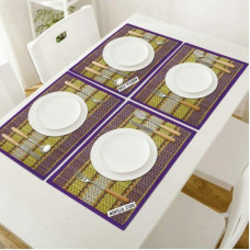Deals, Discounts & Offers on  - Montelal Store Rectangular Pack of 5 Table Placemat(Multicolor, River Grass)