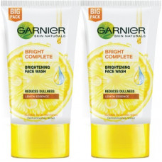 Deals, Discounts & Offers on  - GARNIER Bright Complete VITAMIN C Facewash, 150g (Pack of 2) Face Wash(300 g)