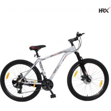 Deals, Discounts & Offers on Auto & Sports - HRX XTRM MTB 500 85% Assembled with Front Suspension 27.5 T Mountain Cycle(21 Gear, Grey)