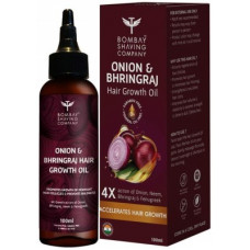 Deals, Discounts & Offers on  - [Pay Via Card] BOMBAY SHAVING COMPANY Onion and Bhringraj Hair Oil With 4X Growth Action 100 ml Hair Oil