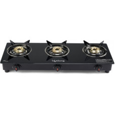 Deals, Discounts & Offers on  - Lifelong Glass Automatic Gas Stove(3 Burners)