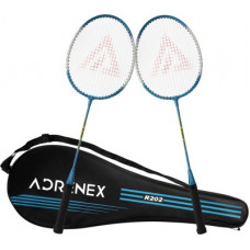 Deals, Discounts & Offers on Auto & Sports - Adrenex by Flipkart R202 Combo White, Blue Strung Badminton Racquet(Pack of: 2, 192 g)