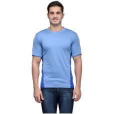 Deals, Discounts & Offers on  - SCOTT INTERNATIONALSolid Men Round Neck Reversible Light Blue, Blue T-Shirt