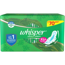 Deals, Discounts & Offers on  - Whisper Ultra Clean XL+ Sanitary Pad(Pack of 30)