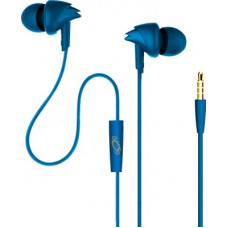 Deals, Discounts & Offers on Headphones - boAt Bassheads 100 MI Edition Wired Headset(Blue, In the Ear)