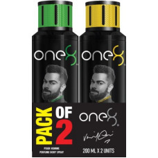 Deals, Discounts & Offers on  - one8 by Virat Kohli Set Of 2 Deos ( Fresh + Pure) Perfume Body Spray - For Men(400 ml, Pack of 2)