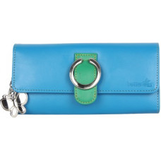 Deals, Discounts & Offers on  - ButterfliesCasual Blue, Green Clutch - Regular Size