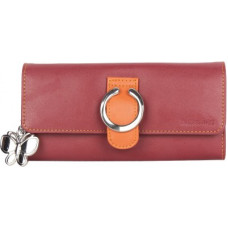 Deals and Offers on - ButterfliesCasual Maroon, Orange Clutch - Regular Size Deals, Discounts & Offers on - ButterfliesCasual Maroon, Orange Clutch - Regular Size