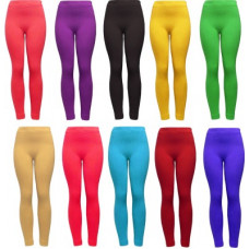 Deals, Discounts & Offers on  - CUTE TRENDLegging For Girls(Multicolor Pack of 10)