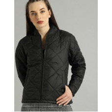 Deals, Discounts & Offers on  - [Size L, XL] RoadsterFull Sleeve Solid Women Quilted Jacket