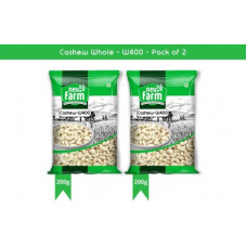 Deals, Discounts & Offers on Food and Health - Neu.Farm Value - Cashew/Kaju - Whole W400 - Cashew Nuts - Pack of 2 (200g x2) Cashews(2 x 200 g)