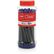 Deals, Discounts & Offers on  - Cello Clear Ball Pen(Pack of 25, Blue)