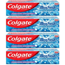 Deals, Discounts & Offers on  - Colgate Maxfresh Blue Gel Peppermint Ice Toothpaste(600 g, Pack of 4)
