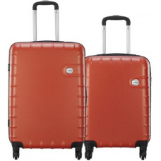 Deals, Discounts & Offers on  - ARISTOCRATHard Body Set of 2 Luggage - LISBON STROLLY CB+MD 360 RED - Red