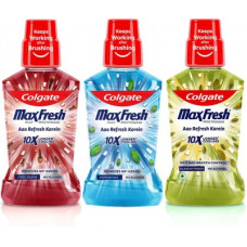 Deals, Discounts & Offers on  - Colgate Maxfresh Plax Antibacterial Mouthwash, 24/7 Fresh Breath Cool Clove, Pepper Mint and Elaichi(750 ml)