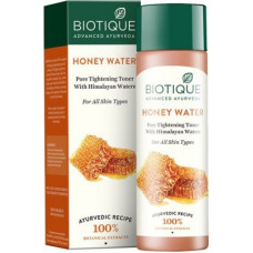 Deals, Discounts & Offers on  - BIOTIQUE Bio Honey Water Pore tightening toner Men & Women(120 ml)