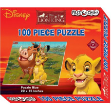 Deals, Discounts & Offers on  - Miss & Chief 100 Piece Puzzle Lion King(100 Pieces)
