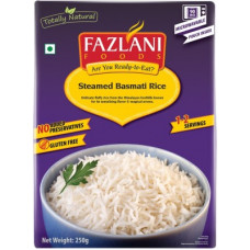 Deals, Discounts & Offers on Food and Health - FAZLANI FOODS Ready to Eat Steamed Basmati Rice , (Pack of 1, 250 gm) 250 g