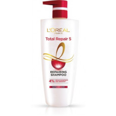 Deals, Discounts & Offers on  - L'Oral Paris Total Repair 5 Repairing Shampoo with Keratin XS(1 L)