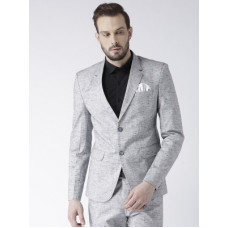 Deals, Discounts & Offers on  - [Size 38] HangupSolid Single Breasted Casual Men Full Sleeve Blazer(Grey)