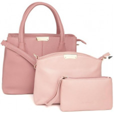 Deals, Discounts & Offers on Bags, Wallets & Belts - DressberryHandbag Women Pink Shoulder Bag - Regular Size