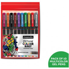 Deals, Discounts & Offers on  - Classmate Octane Colourburst Gel Pen Gel Pen(Pack of 10)
