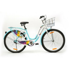 Deals, Discounts & Offers on Auto & Sports - BSA LADY BIRD EVITA 24 T Girls Cycle/Womens Cycle(Single Speed, Blue)