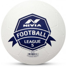 Deals, Discounts & Offers on Auto & Sports - NIVIA LEAGUE MOULDED Football - Size: 5(Pack of 1, White)