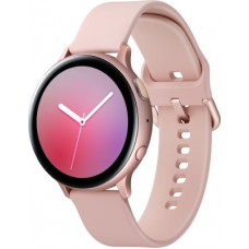 Deals, Discounts & Offers on  - SAMSUNG Galaxy Watch Active 2 Aluminium Smartwatch(Beige Strap, Regular)