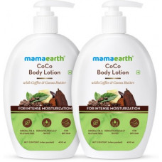 Deals, Discounts & Offers on  - MamaEarth CoCo Body Lotion - Pack of 2 (400 ml * 2)(800 ml)