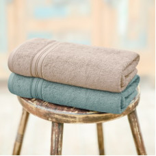 Deals, Discounts & Offers on  - Swiss Republic Cotton 480 GSM Bath Towel(Pack of 2)